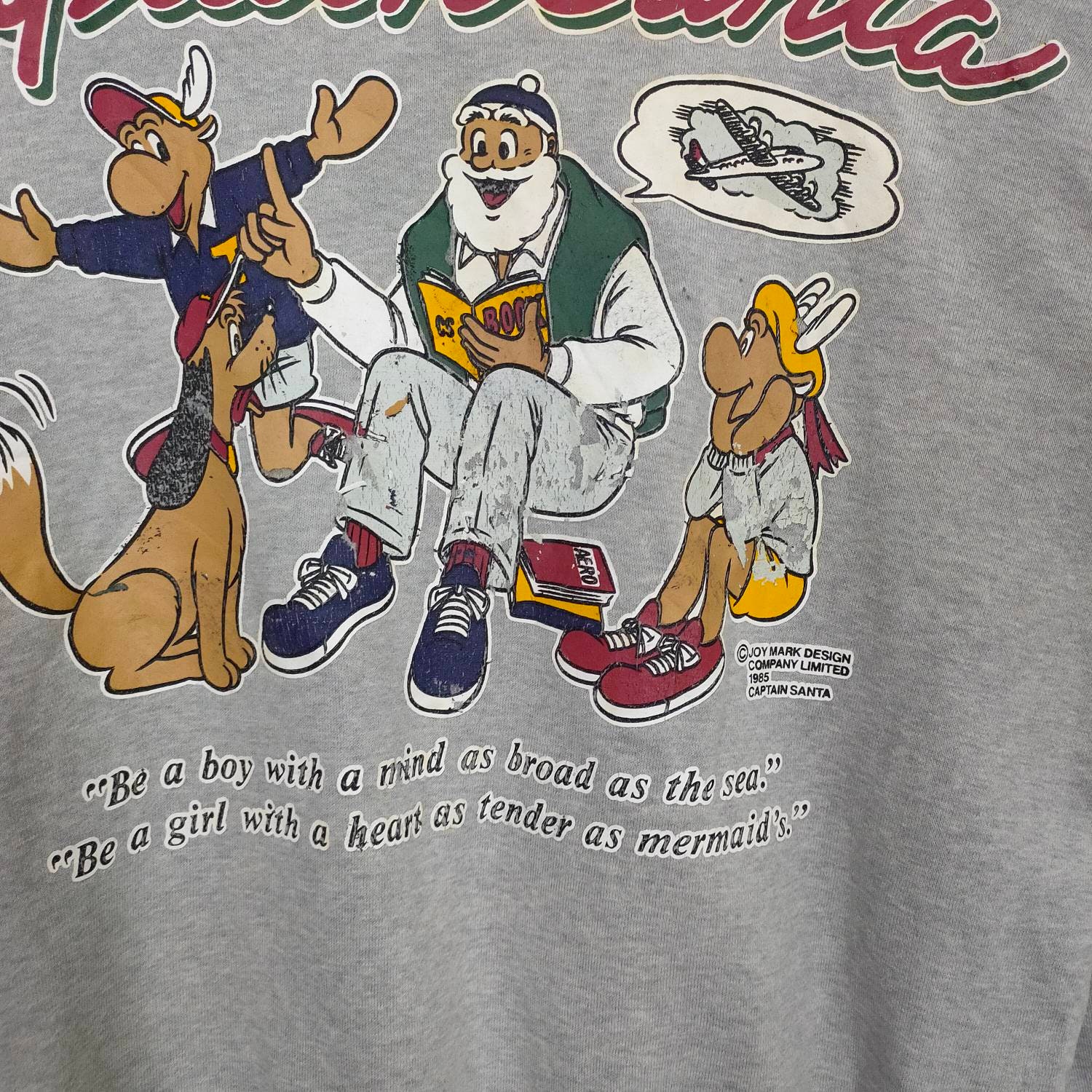 90年代 キャプテン サンタ セーター プルオーバー ラージ ヴィンテージ