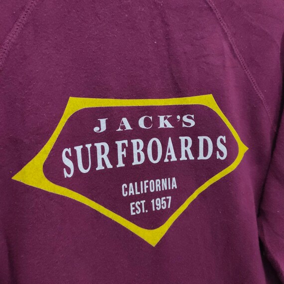 90s Jack’s Surfboards Huntington Beach Sweatshirt Sma… Gem