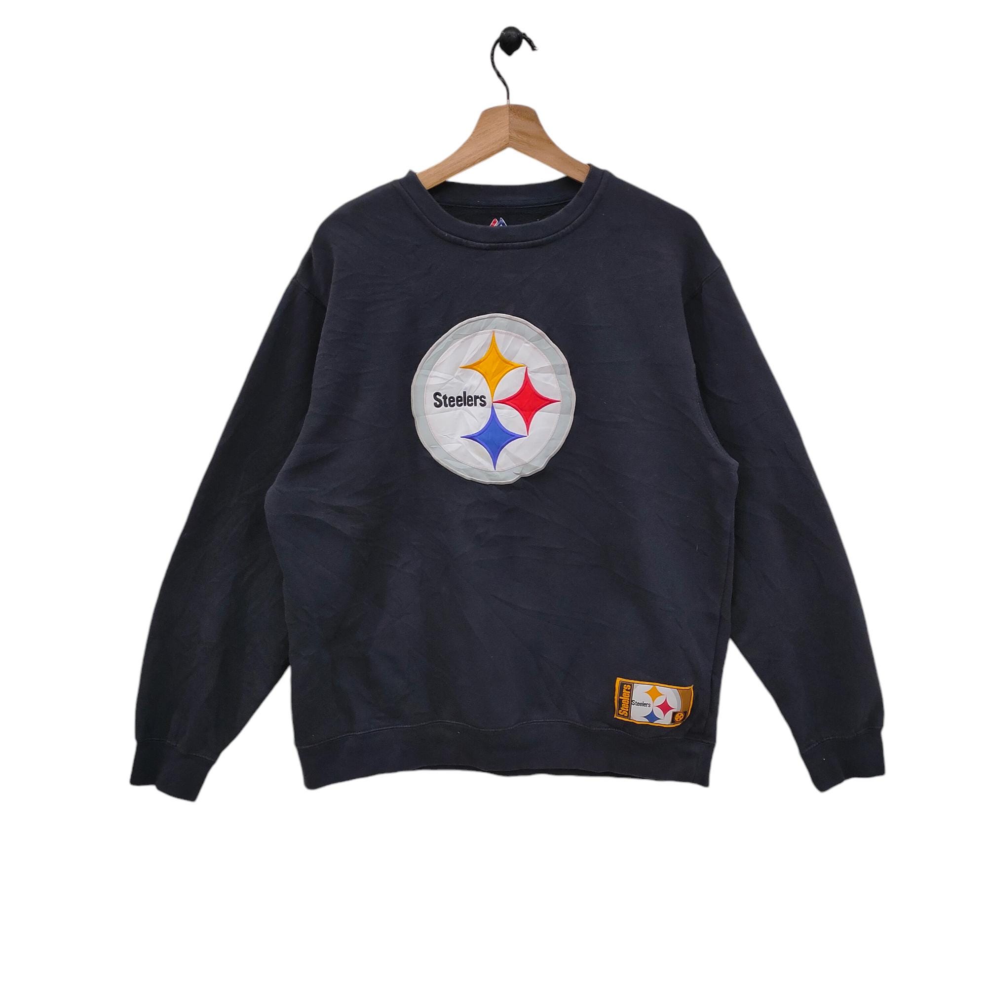 Black steelers sweatshirt 2025