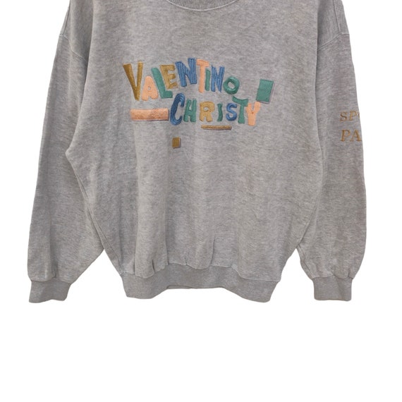 90s Valentino Christy Sweatshirt Medium Vintage V… - image 3