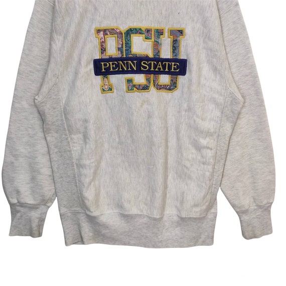 Vtg 90s Penn State University Crewneck Sweatshirt… - image 5
