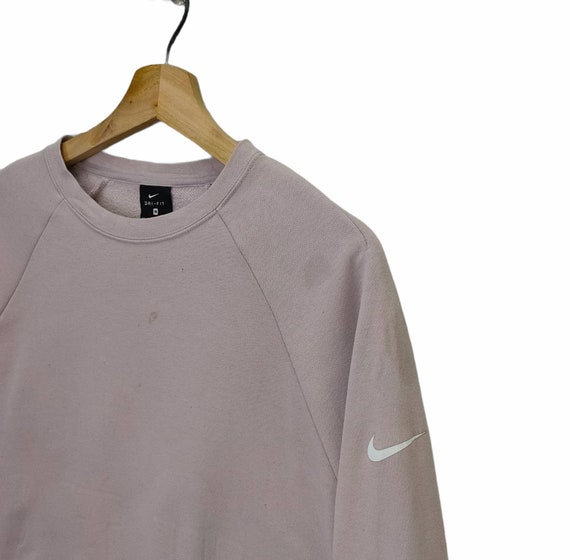 NIKE Crop Top Sweatshirt Medium Vintage Nike Dri-… - image 3