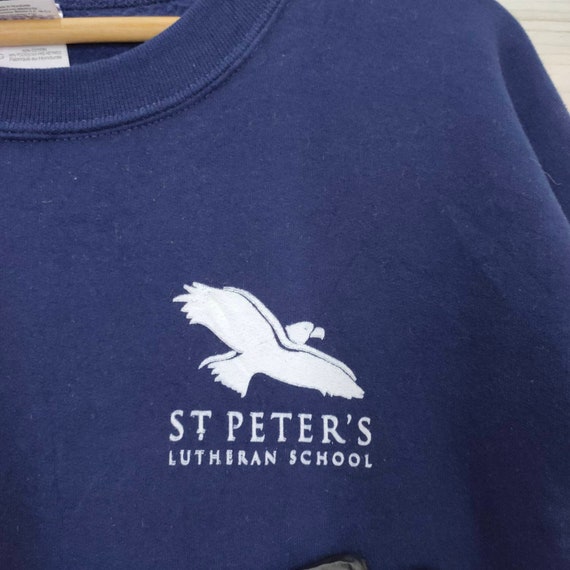 St Peters Lutheran College Crewneck Sweatshirt X-… - image 5