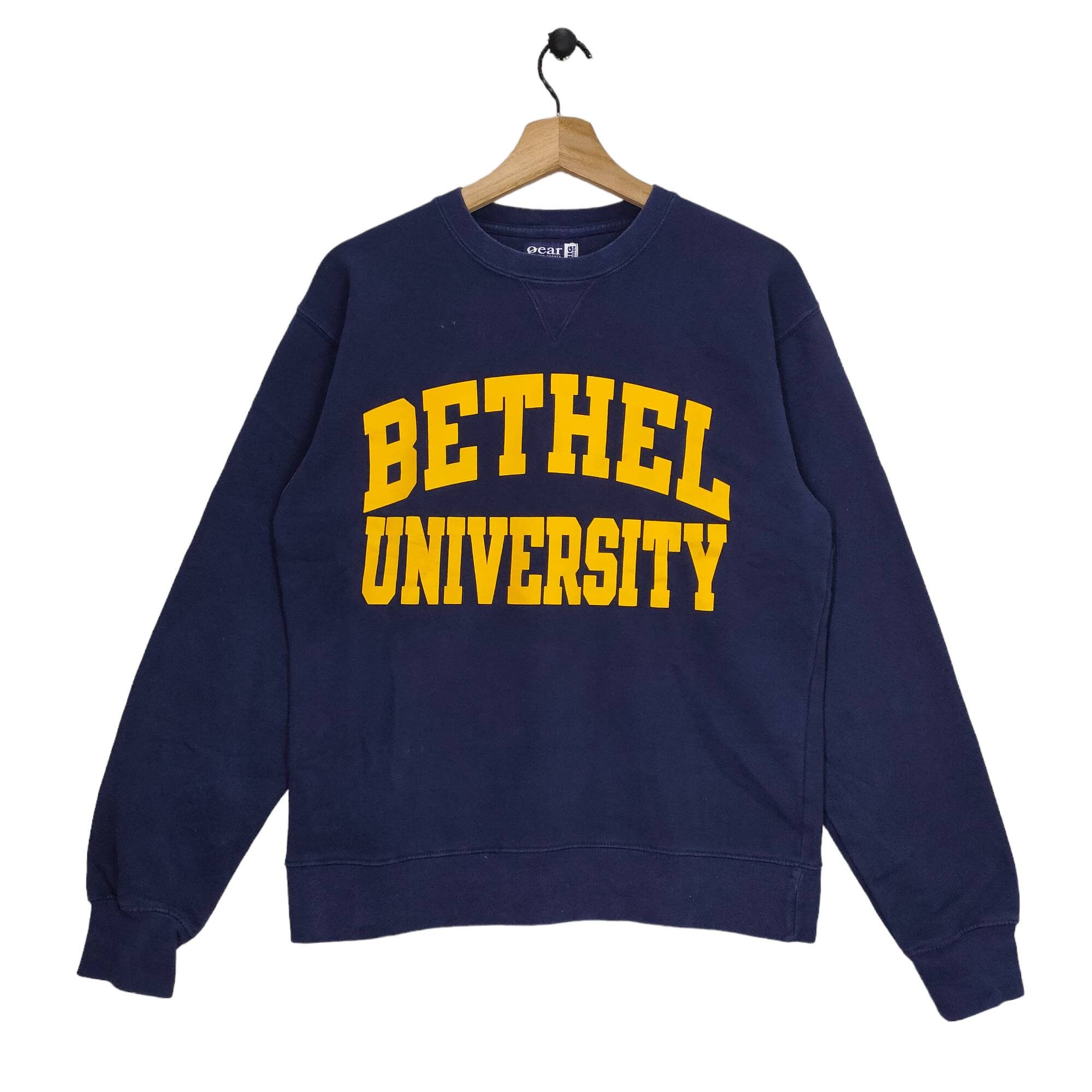 Y2K Bethel Crewneck Sweatshirt Small Vintage Gear for Sports