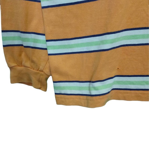 Vtg Arrow, Vintage Rugby Polo Shirt, Stripes Shir… - image 7