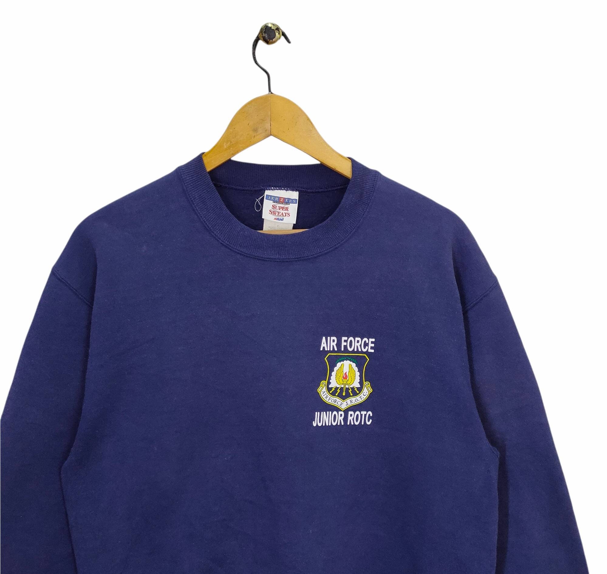 90s Air Force Junior ROTC Sweatshirt Medium Vintage Jerzees