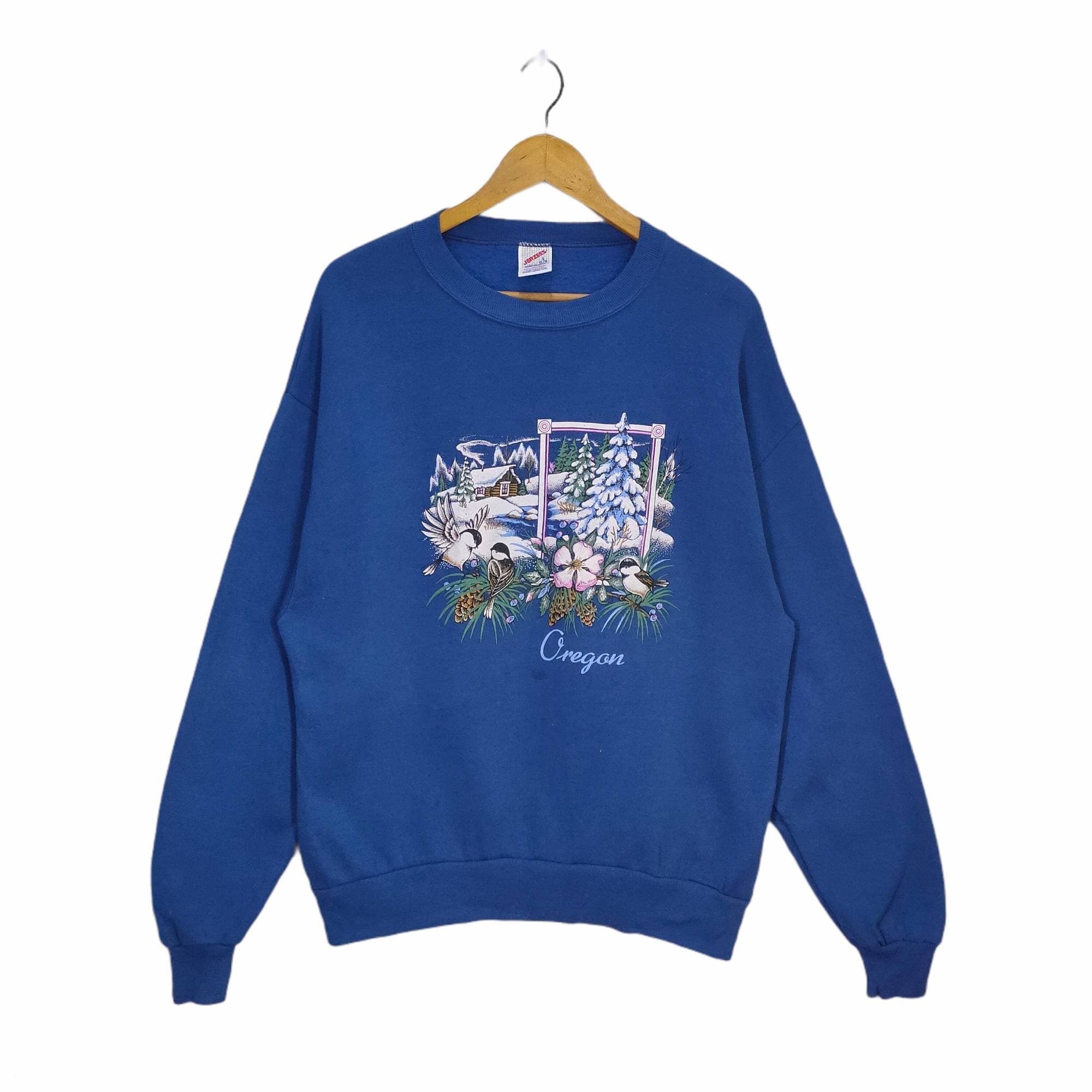 80s 90s Jerzees Made in USA Sweatshirt Medium Vintage Oregon 80s 90s Jerzees Made in USA Sweatshirt Medium Vintage Oregon