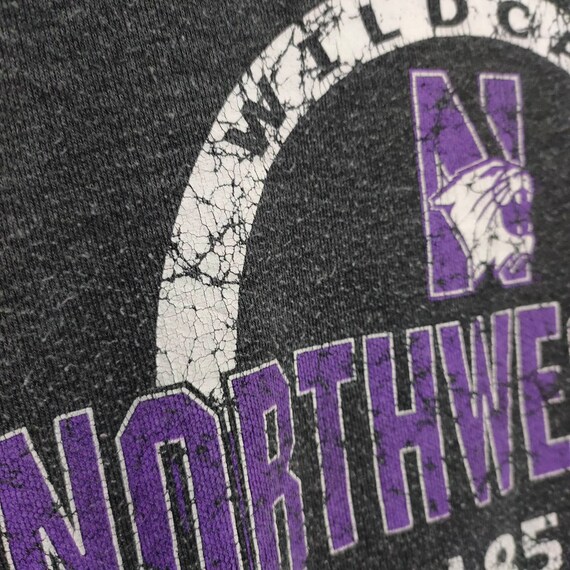 University Of Northwestern Wildcats Sweatshirt Sm… - image 6