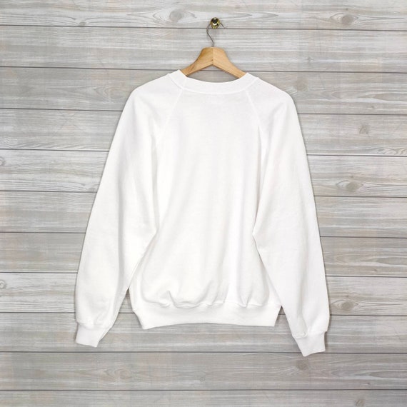 Vintage HANES North Carolina USA Embossed Logo Sweatshirt Pullover Jumper Sweater&nbsp;