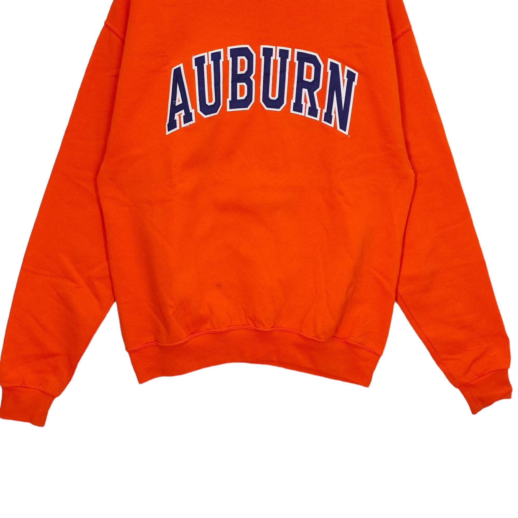Vtg 90s Auburn Tigers Football Crewneck Sweatshirt Medium Vintage Champion Auburn University Sweater Jumper Pullover Orange Size M Etsy