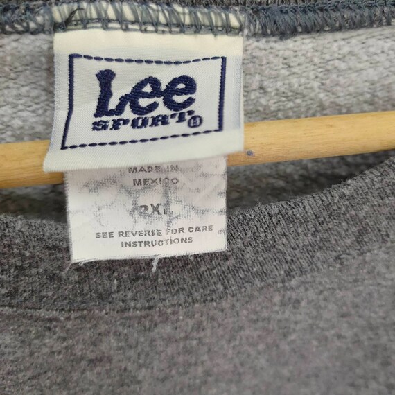 Vtg 90s LEE Sport Plain Crewneck Sweatshirt Vintage Lee Blank Sweater Jumper Pullover Crew neck Gray Size 2XL Etsy UK