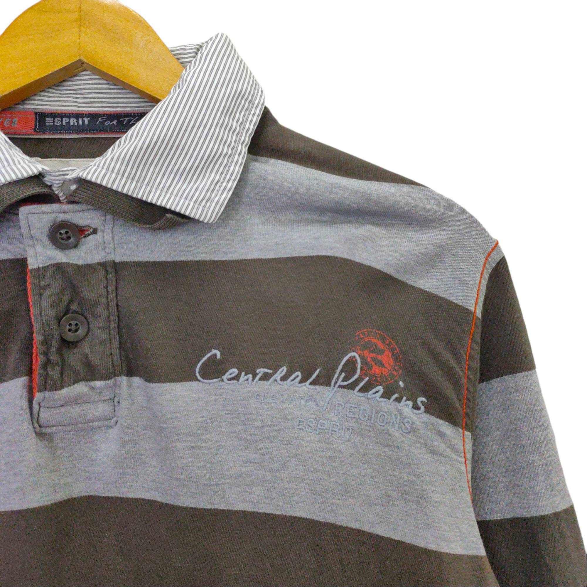 VTG 70s ESPRIT by Campus Duck / Stripe Pattern Blue O