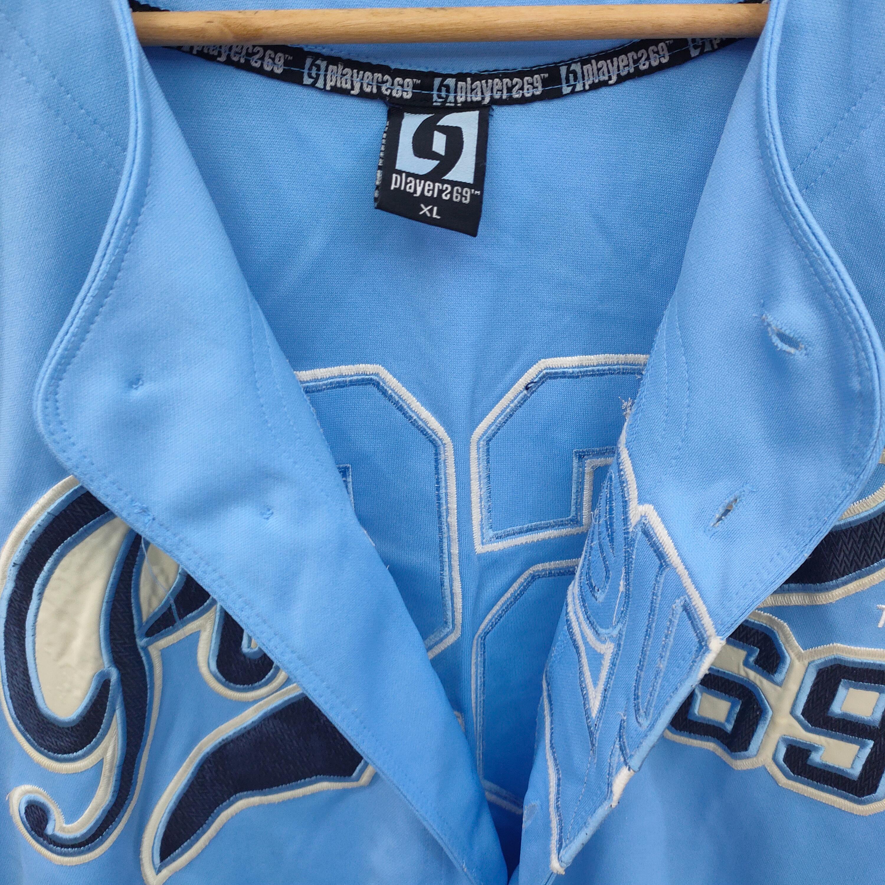 Vtg Players 69 Baseball Jersey X-large Vintage Jersey Hip Hop Rap