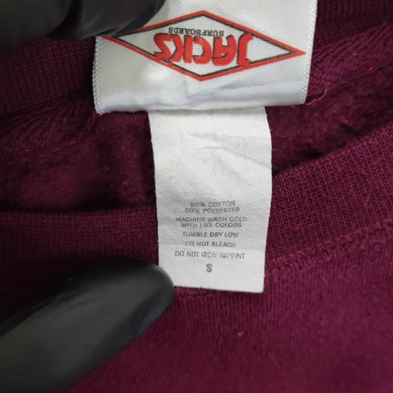 90s Jack’s Surfboards Huntington Beach Sweatshirt Sma… Gem