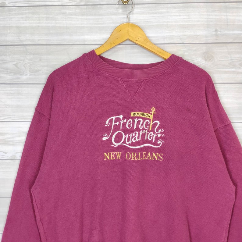 New Orleans French Quarter Sweatshirt Vintage New Orleans | Etsy