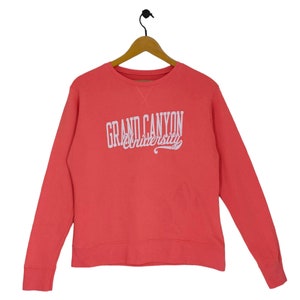 Grand Canyon University Sweatshirt Vintage Champion GCU Sweater Jumper Pullover Crewneck