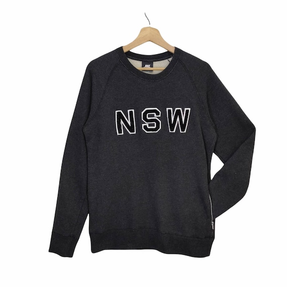 Nike Sport Wear Sweatshirt Raglan Medium Vintage NSW Sweater Jumper Pullover Black Size M Etsy