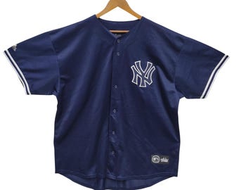 Vintage 90s Starter MLB New York Yankees Baseball Pinstripe Jersey