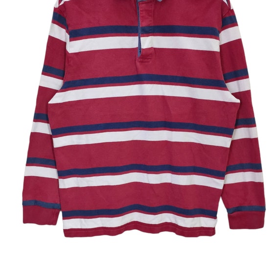 Blue Harbour Polo Shirt, Vintage Rugby, Stripes S… - image 5