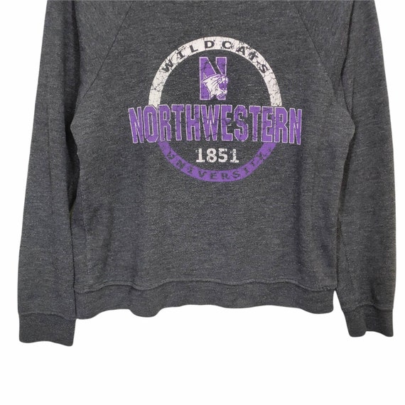 University Of Northwestern Wildcats Sweatshirt Sm… - image 4