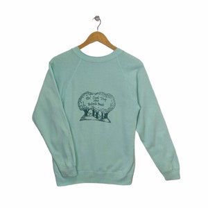 80er Jahre Girl Scout Sweatshirt Raglan klein Vintage Hanes Sweater Pullover Pullover Größe S Bild 1