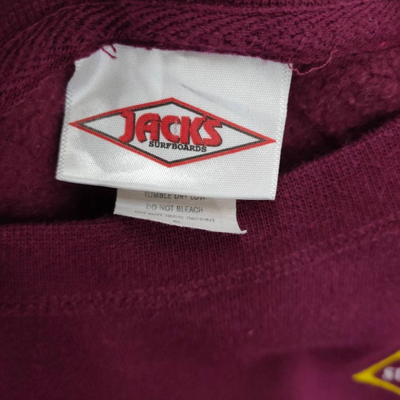 90s Jack’s Surfboards Huntington Beach Sweatshirt Sma… Gem
