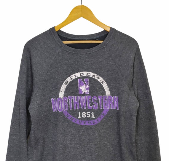 University Of Northwestern Wildcats Sweatshirt Sm… - image 3