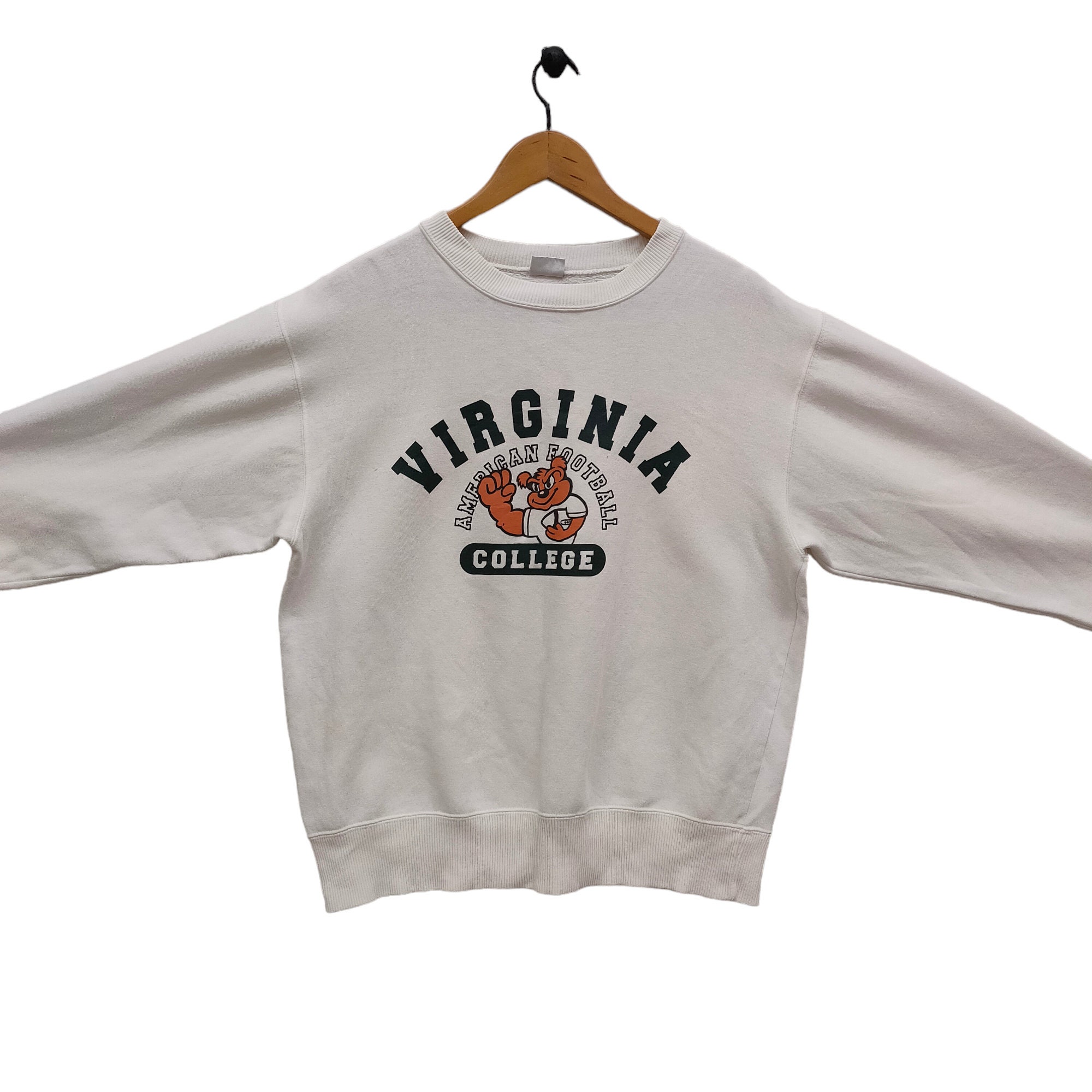 90s University of Virginia Crewneck Sweatshirt Largevintage 