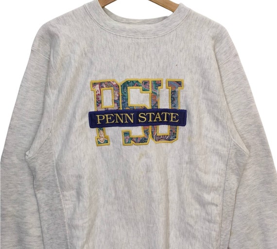 Vtg 90s Penn State University Crewneck Sweatshirt… - image 4
