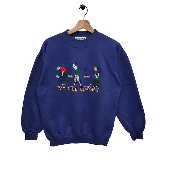 90s Golf Classic Sweater Medium Vintage IVY Club Classic
