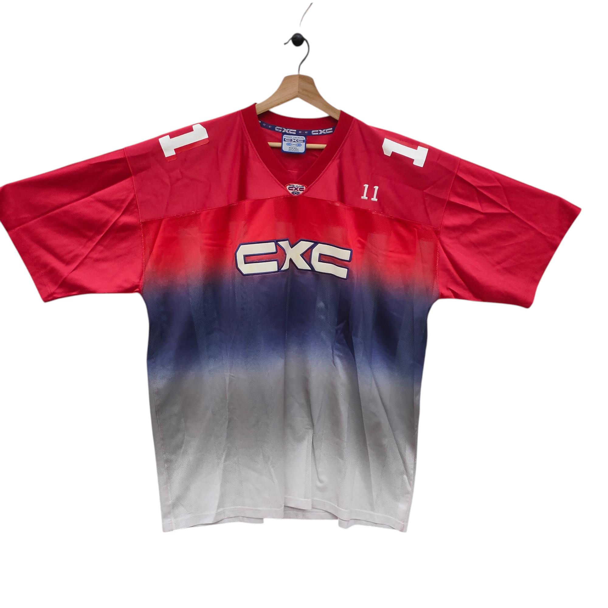 Vtg CXC Jersey Large Vintage Cross Colour Mesh Jersey Hip Hop Rap