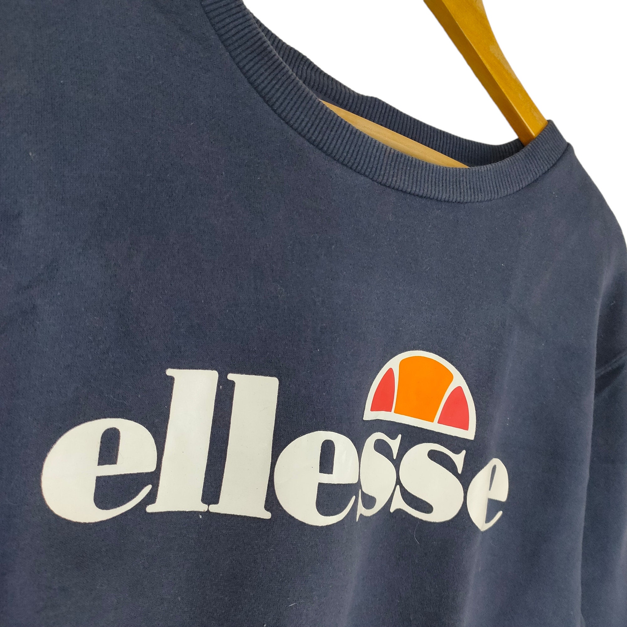 Y2K Ellesse Sweatshirt Large Vintage Ellesse Sweater Jumper 