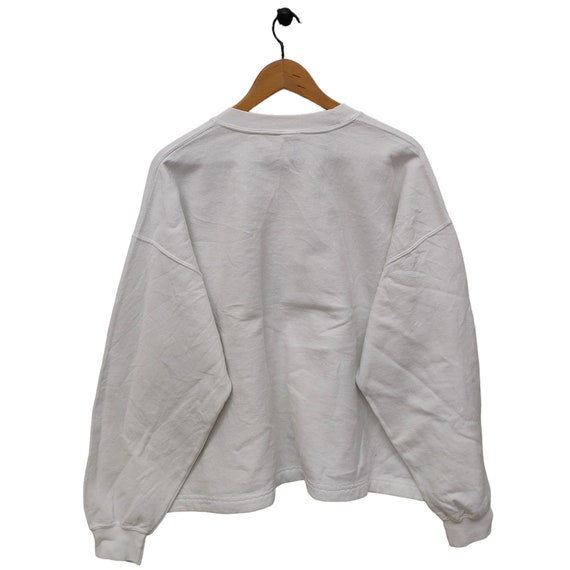 Y2K Kitten Sweatshirt X-Large Vintage Embroidery … - image 5