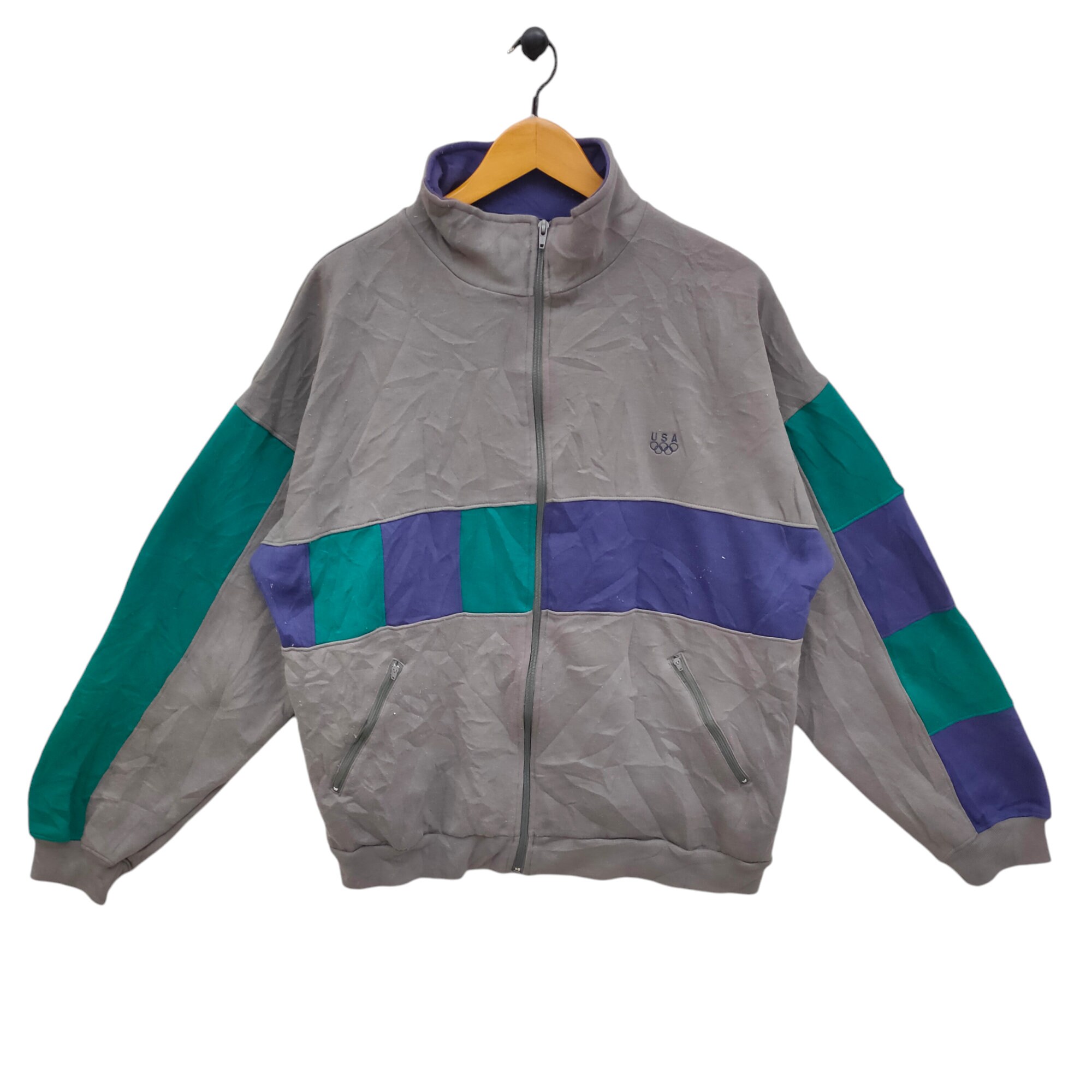 USA製 90s USA Olympic sweat オリンピック　スウェット 90s Champion reverse weave ''olympic''print swe