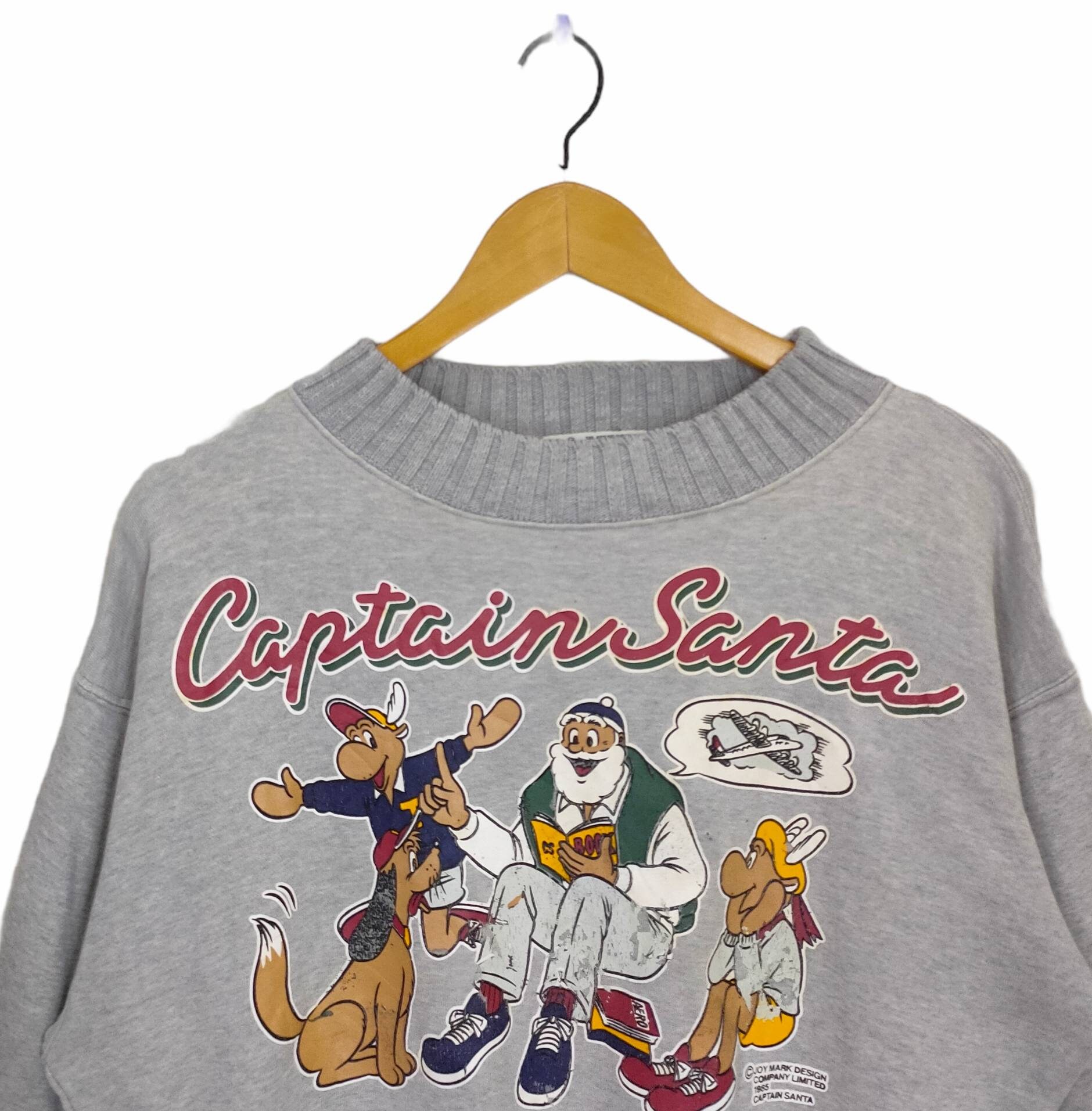 90年代 キャプテン サンタ セーター プルオーバー ラージ ヴィンテージ