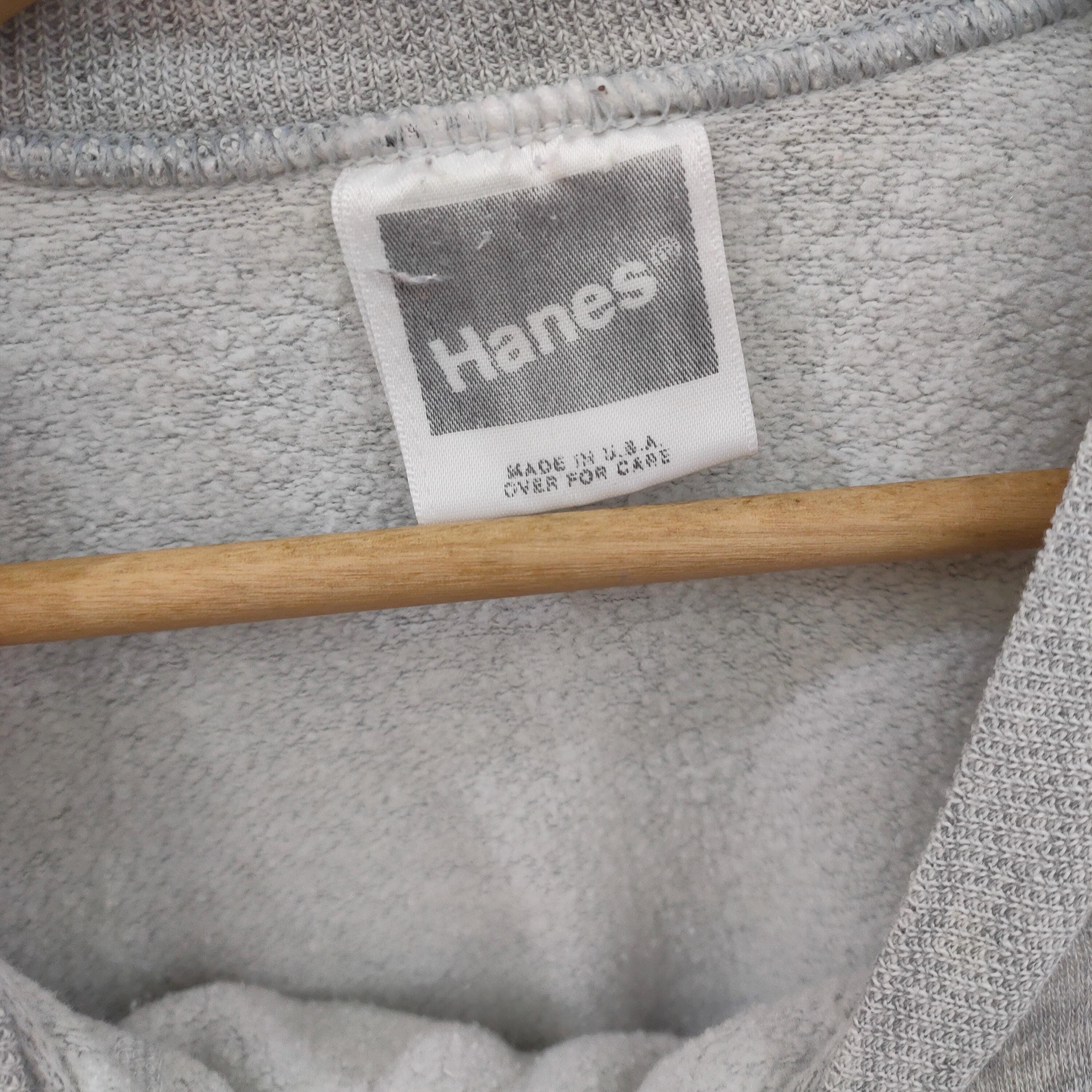80s Distressed Hanes Blank Raglan Sweatshirt Made in USA