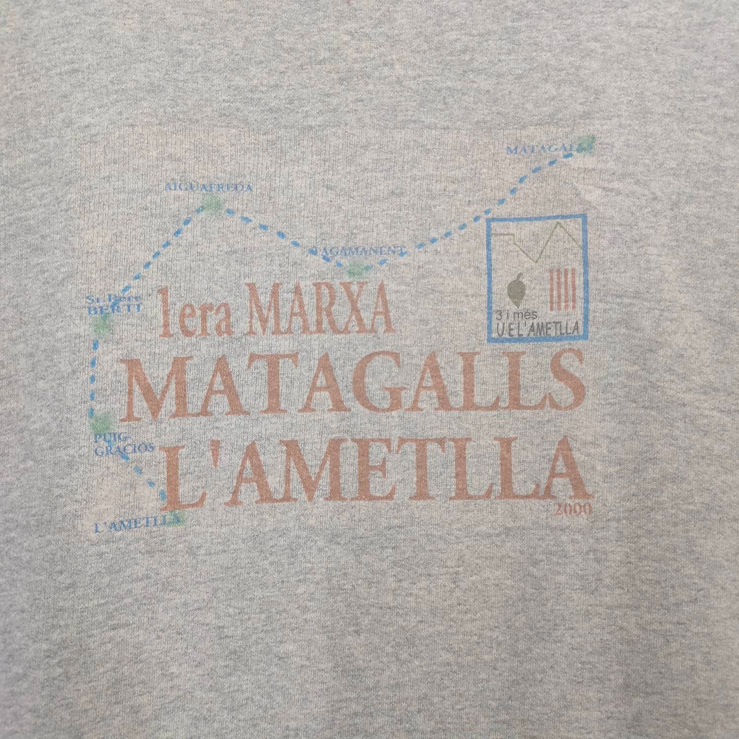 Vintage Sweatshirt L'ametlla Matagalls Spain Sweater - Etsy