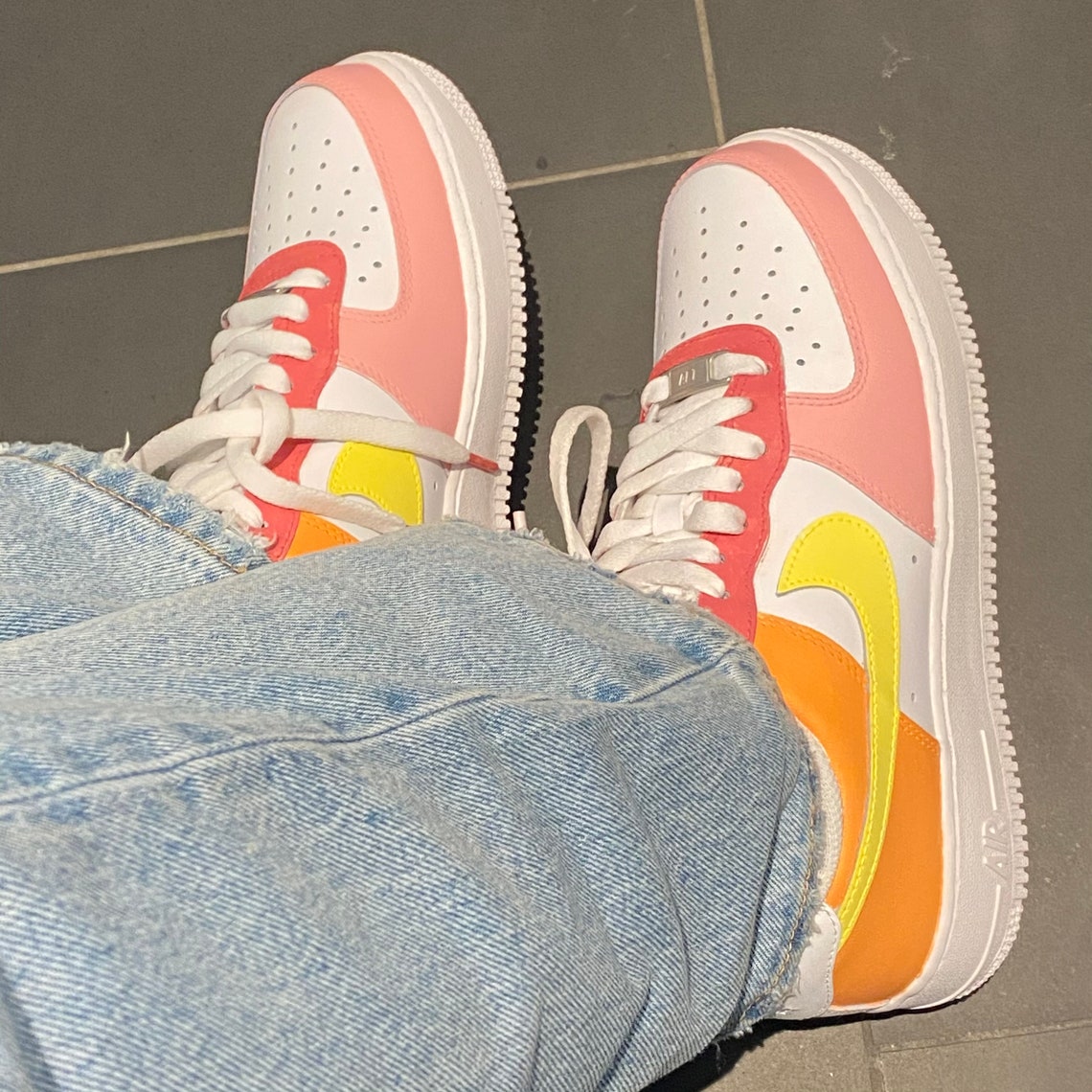 air force 1 colorblock