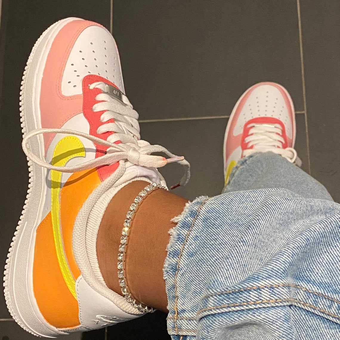 air force 1 colorblock