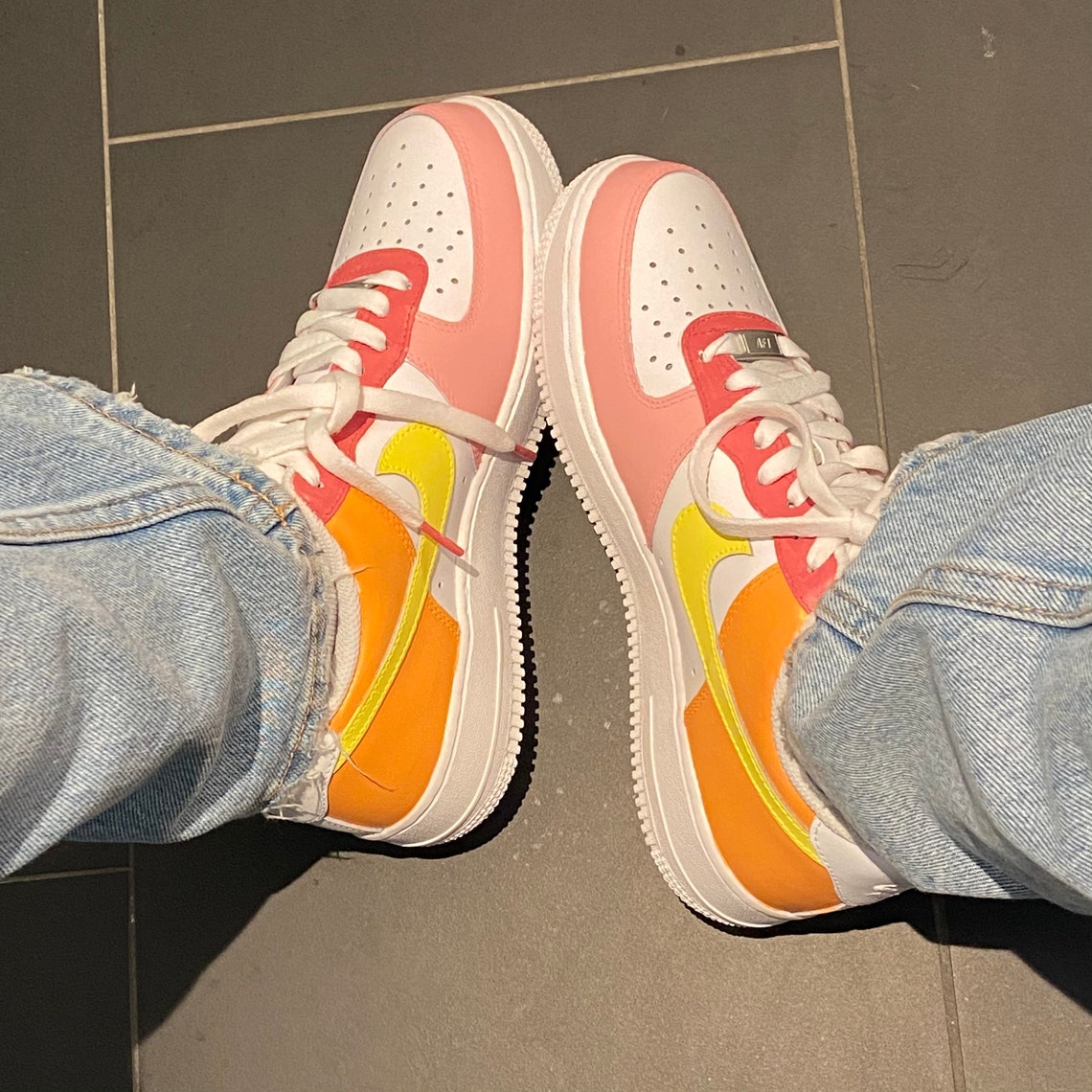 air force 1 colorblock