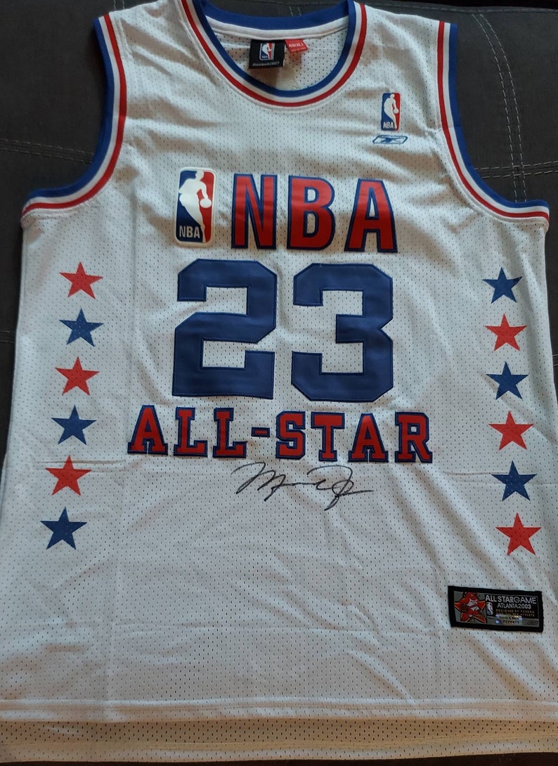 Michael Jordan Autographed All Star Jersey. Certified. Etsy