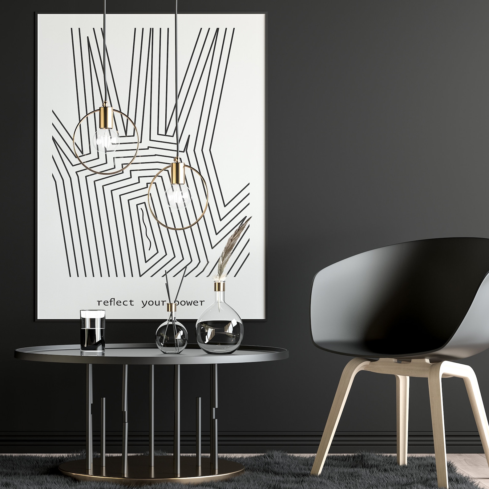 Black and White Printable Wall Art
