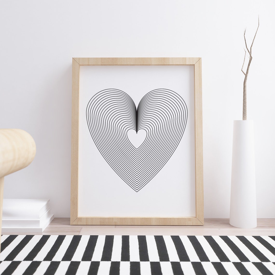 Printable Black and White Wall Art