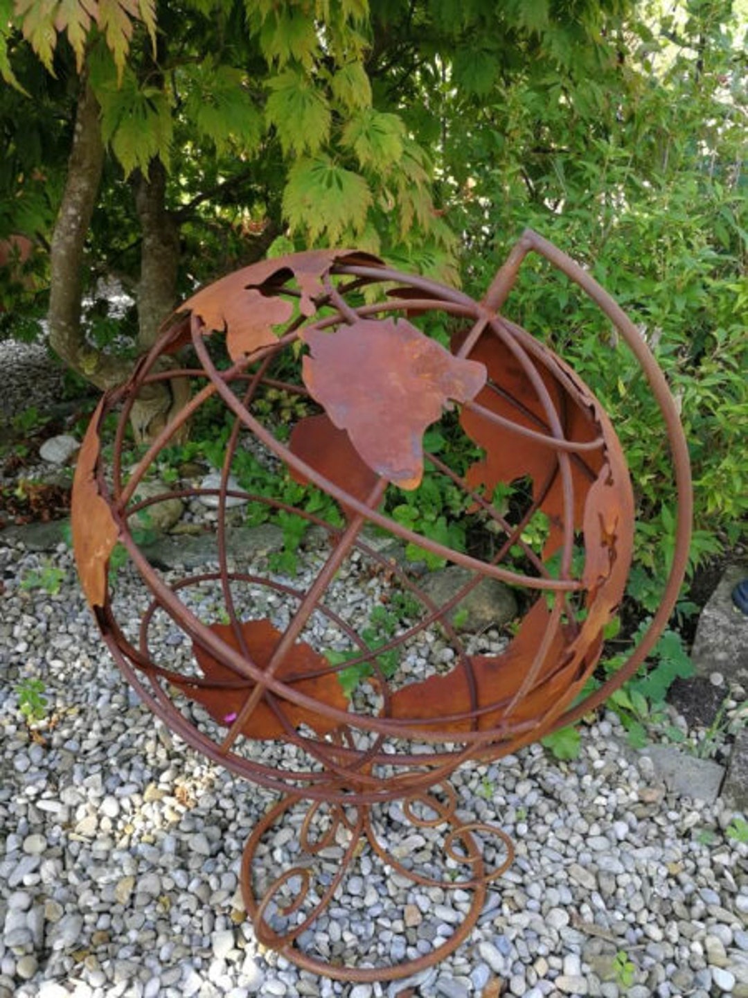 Décoration Terrasse Rustique Décoration Jardin Sanglier Rouillé Bornhöft - 55cm, Style Rustique Statuette Sanglier Bornhöft