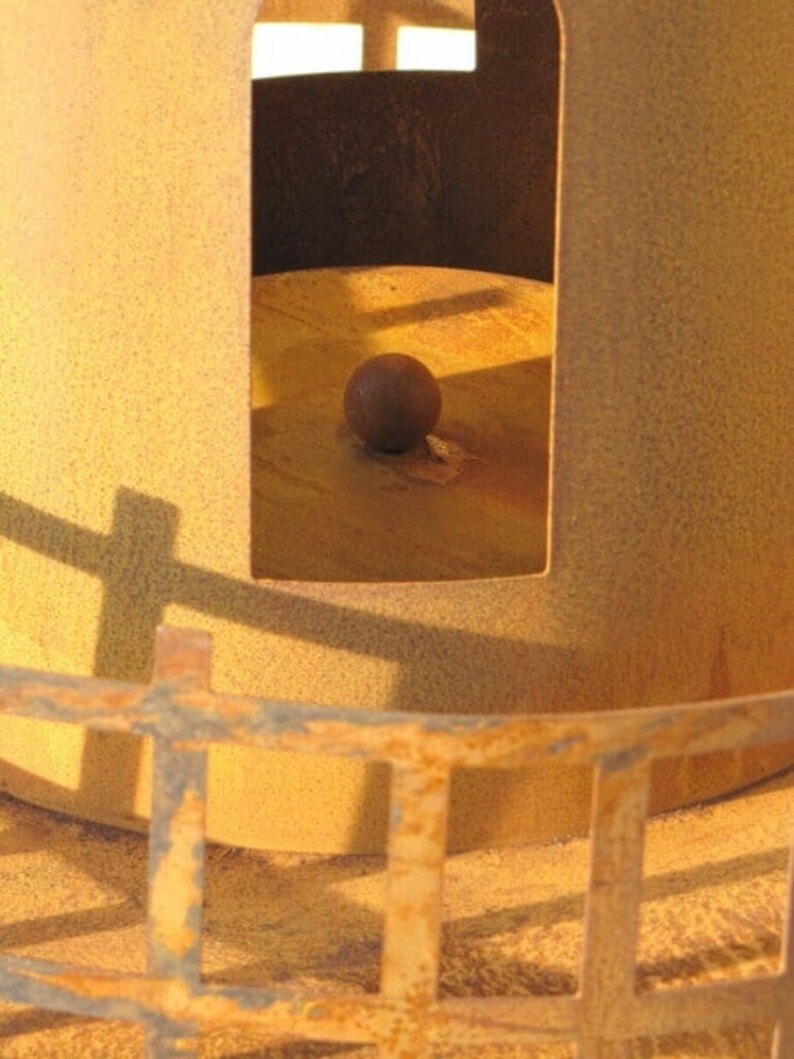 Stainless Steel Deco Column Lighthouse With Fuel Tank Rust Etsy