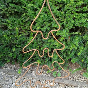 Edelrost Dekotanne Tissa Gartenko Metal Rustdeko Edelrost Gartendeko