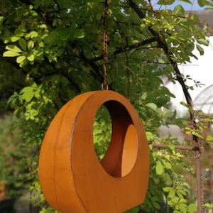 Rust look plant bowl Malta for hanging garden decoration plant basket plants flowers flower box