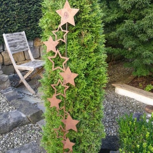 Boules Jardin Kapaga En Acier Rouillé - Déco Extérieur Vintage Pour Bougies Ou LED