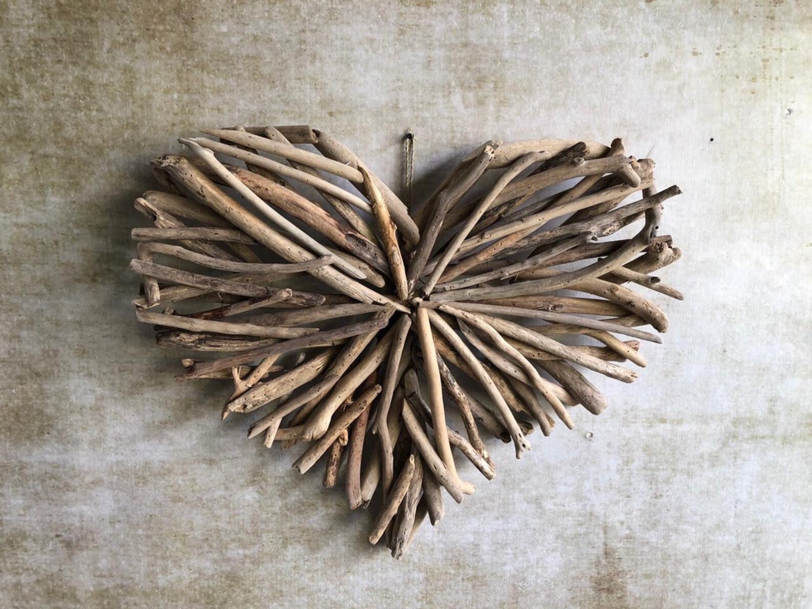 decorative driftwood hearts Large or Small Etsy