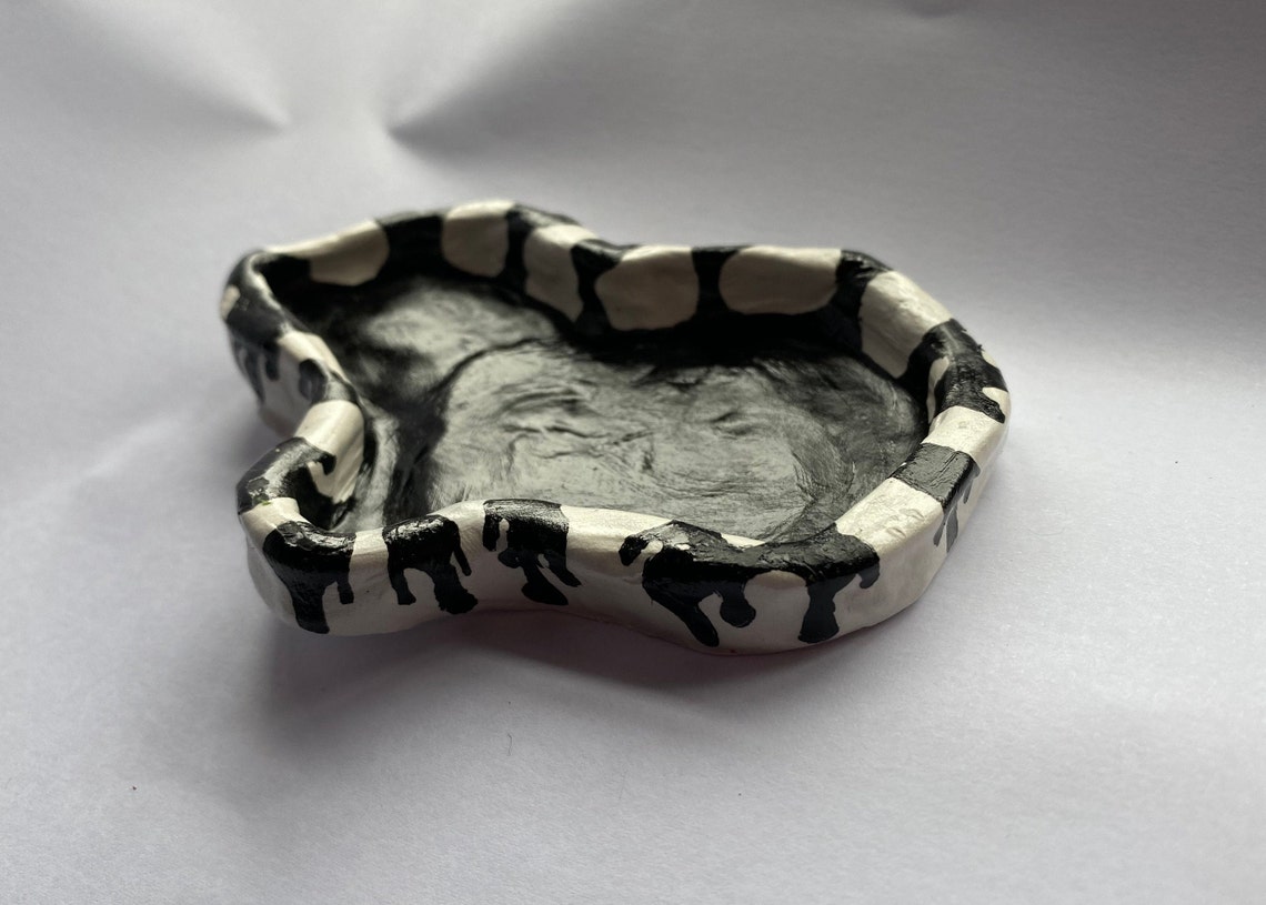 Black Paint Drip Tray Etsy